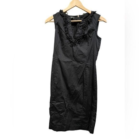 TALBOTS dress 4P 4 petite black - Picture 1 of 5